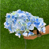 Blue Artificial Hydrangea