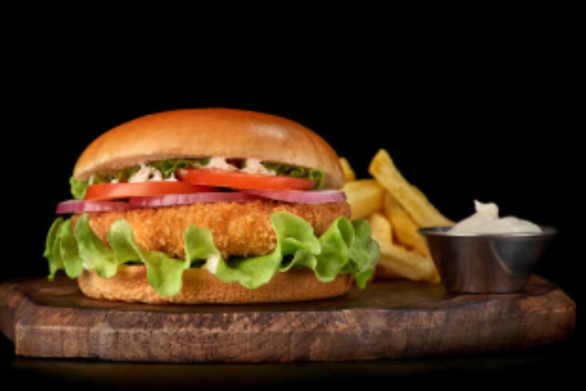 Chicken Strip Burger