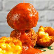 Stuffed Macaroni Balls Cheese