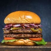 Grilled Double Burger 