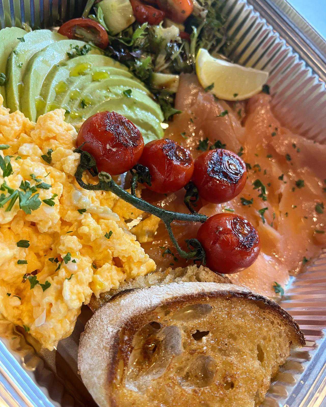 Smoked Salmon Breakfast