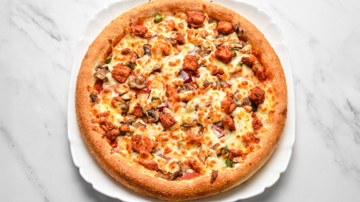 Any Two 13" Pizzas and 4 Dips