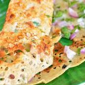 Onion Rava Dosa