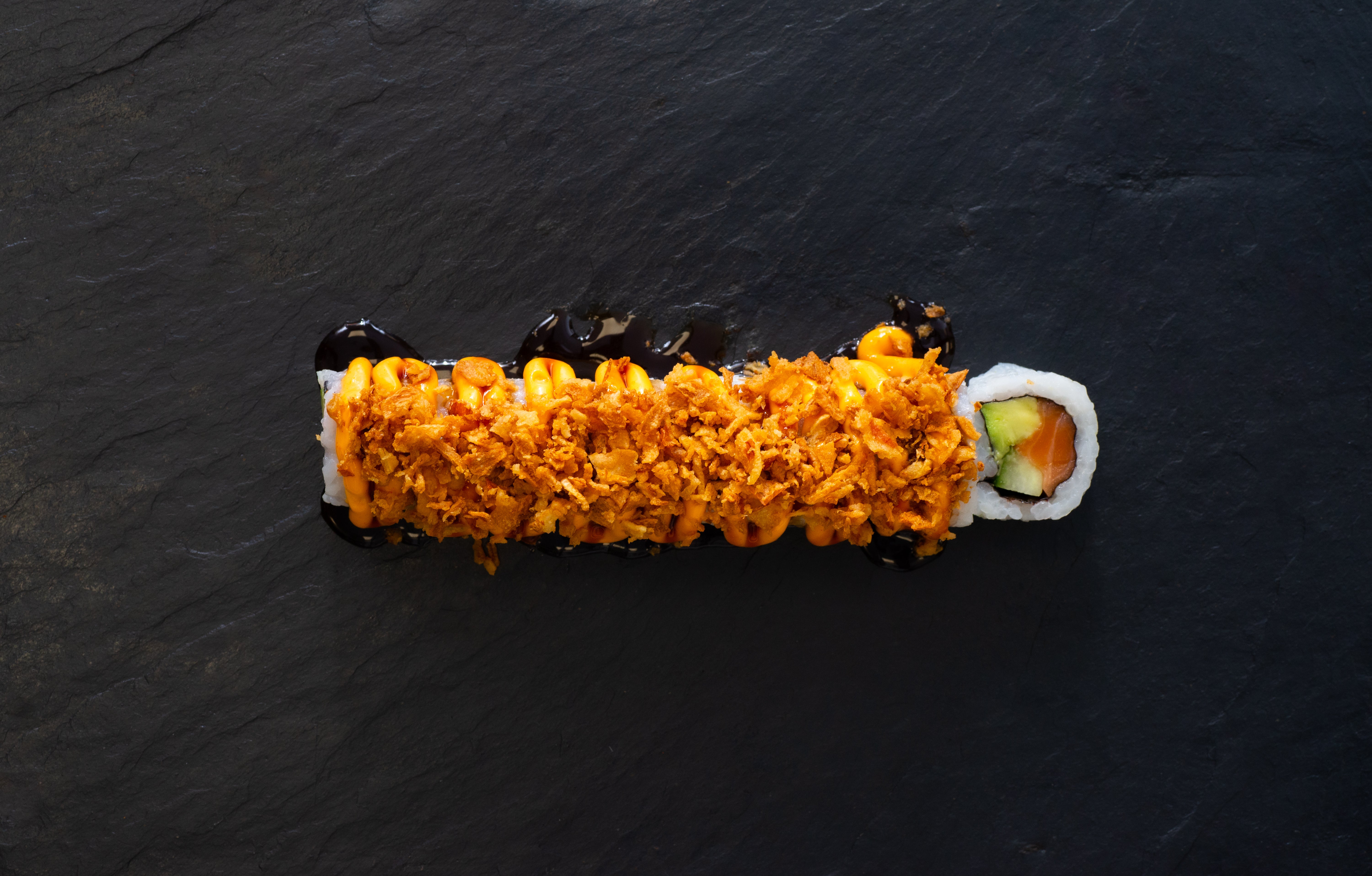 Salmon Crunch Roll