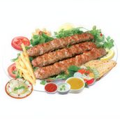 Mutton Kabab With Bread