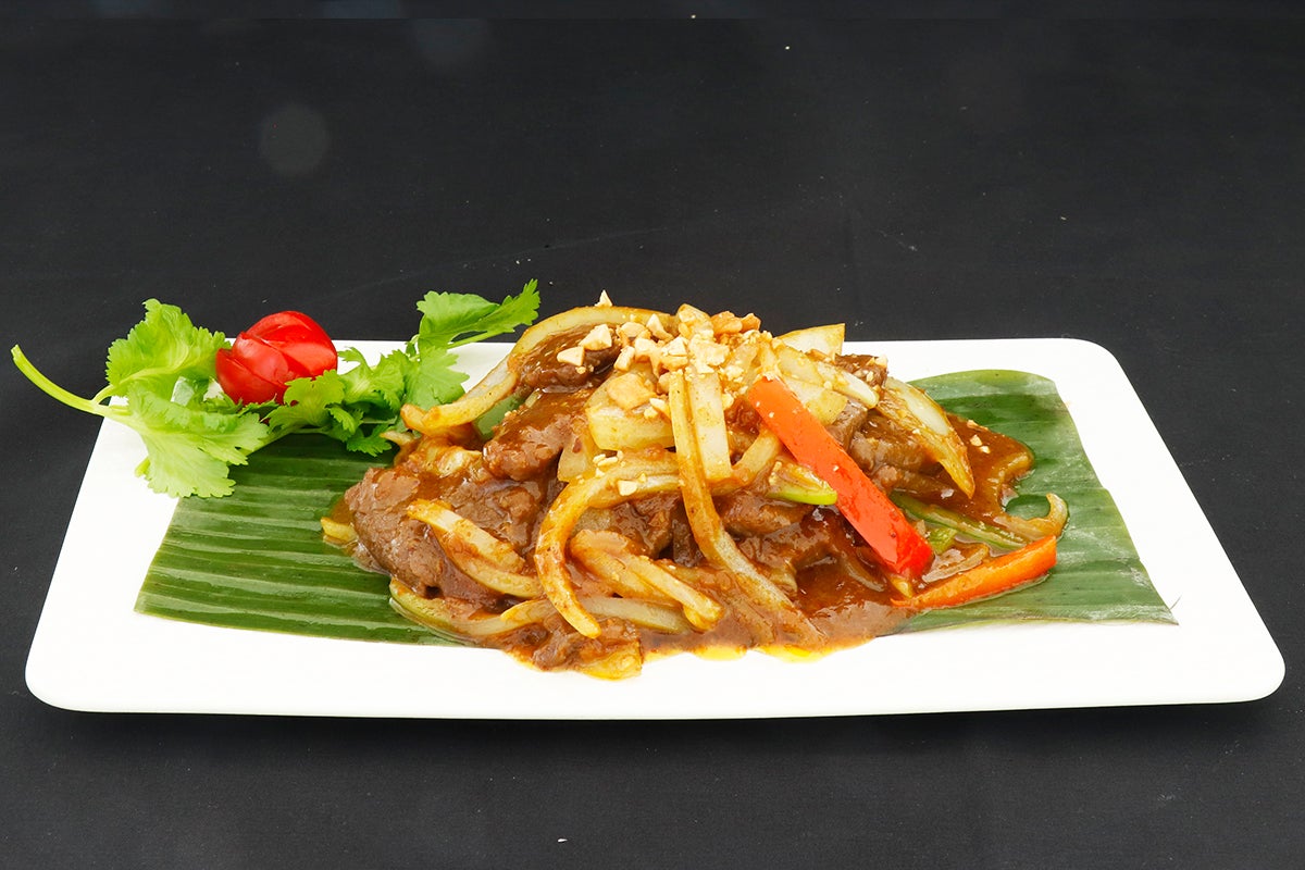 Fried Beef in Satay Sauce 沙爹牛肉