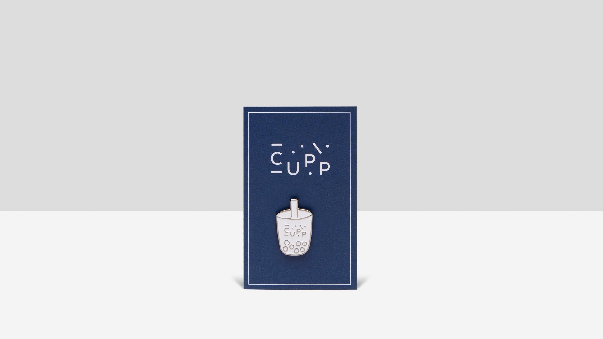Enamel Pin - White