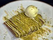 Dubai Crepe With Ice Cream