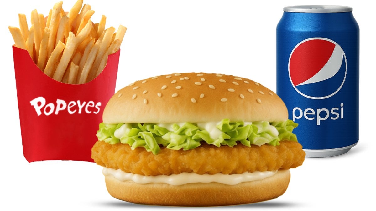 Fish Burger Meal