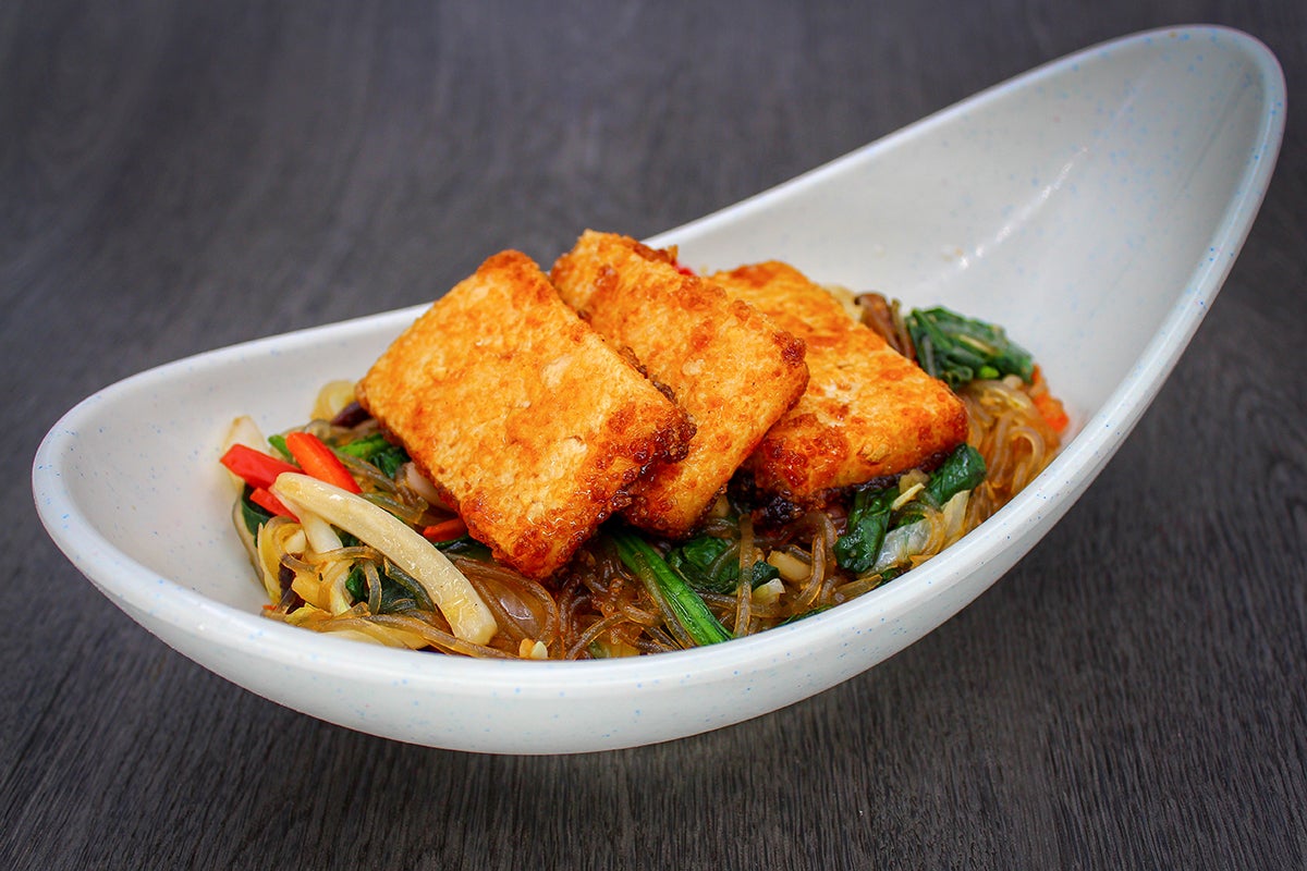 Tofu Japchae Noodle