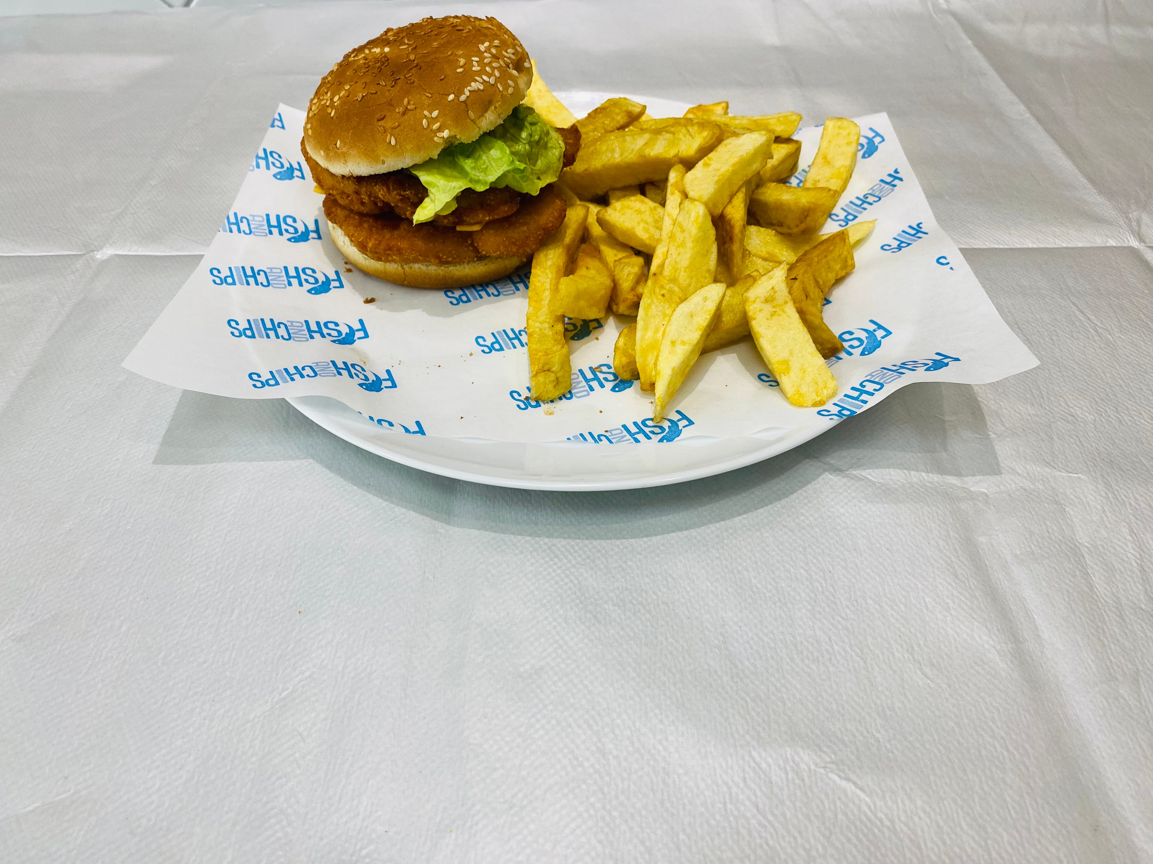 Chicken Stack & Chips