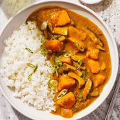White Rice W Curry