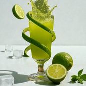 Lemon With Mint Juice