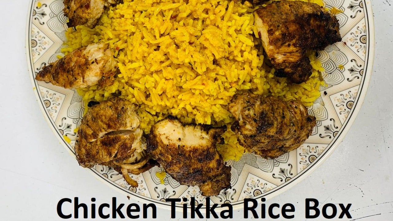 Chicken Tikka Rice Box