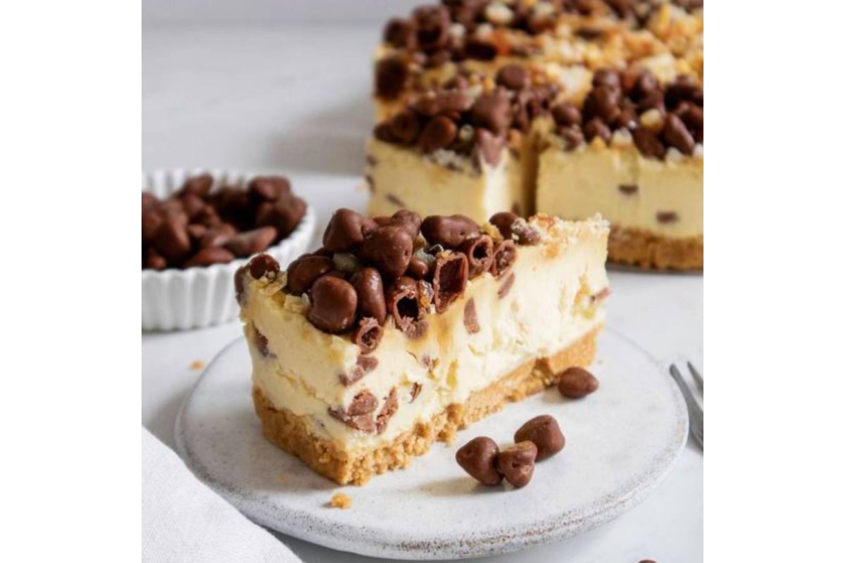 Honeycomb Golden Nugget Cheesecake