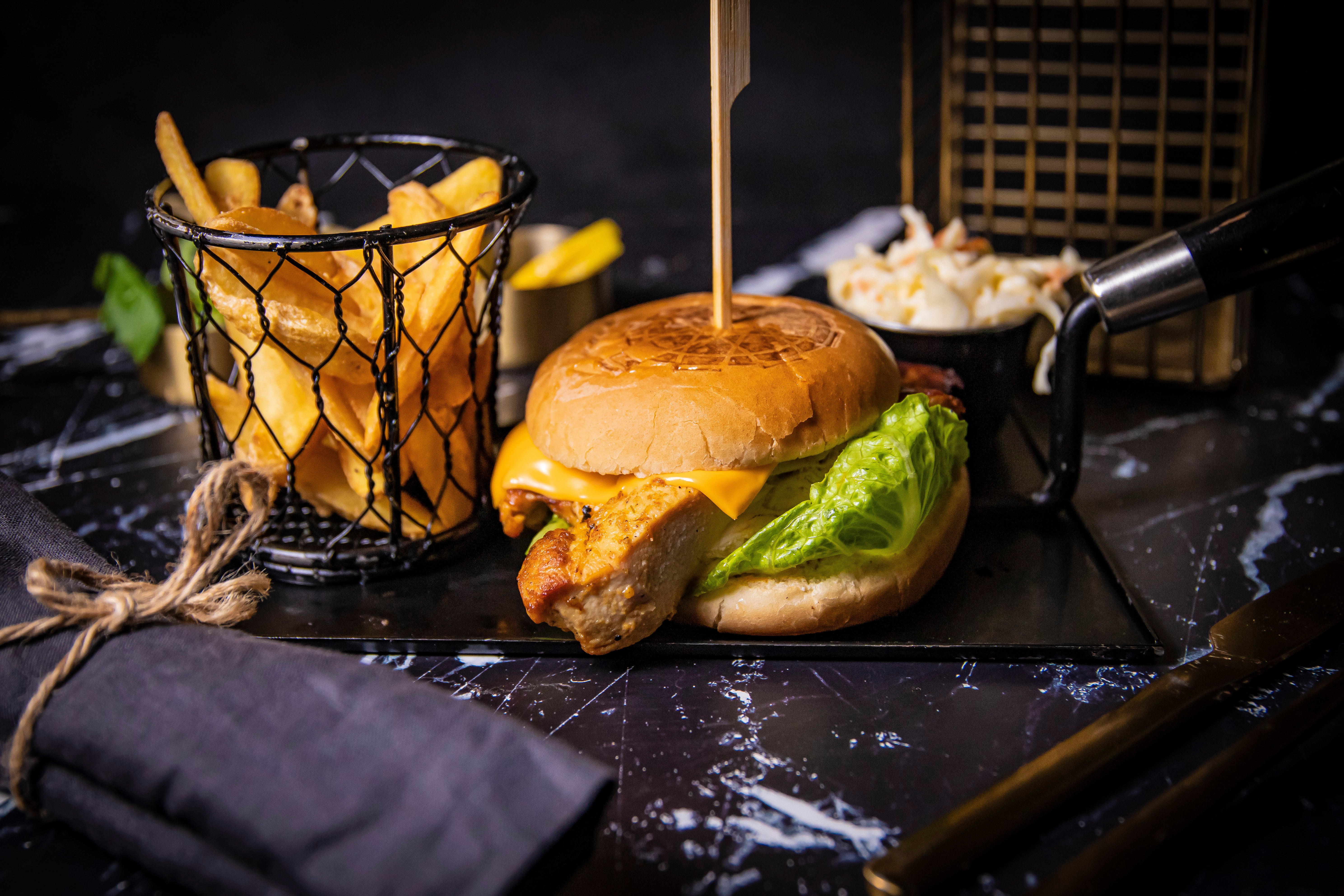 Grilled Chicken Burger
