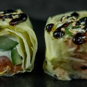 Spring Roll Salmon