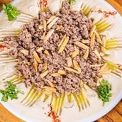 Hummus with Meat