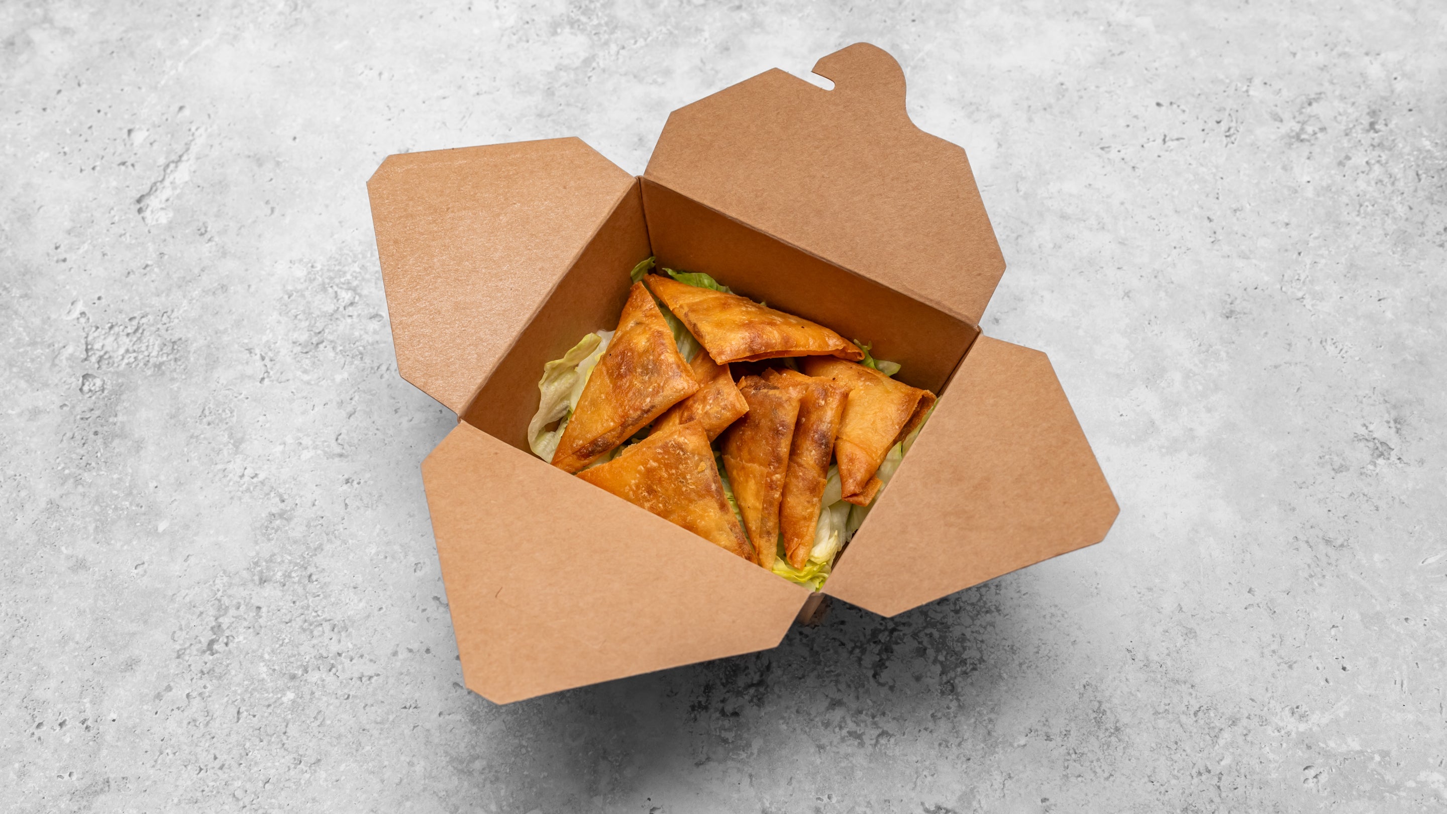 7 Mini Vegetable Samosas
