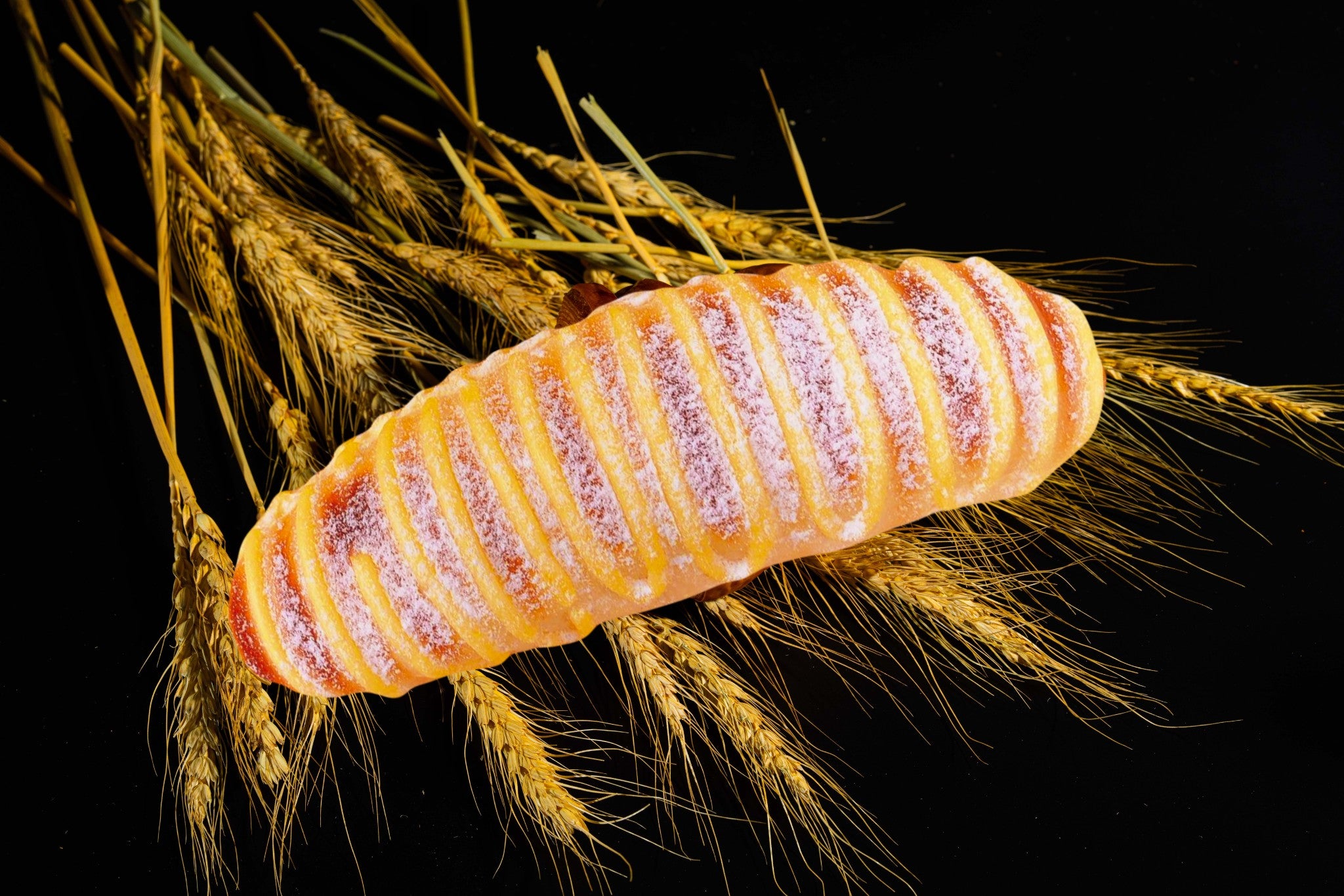 Caterpillar Custard Bread 毛毛虫卡仕达面包