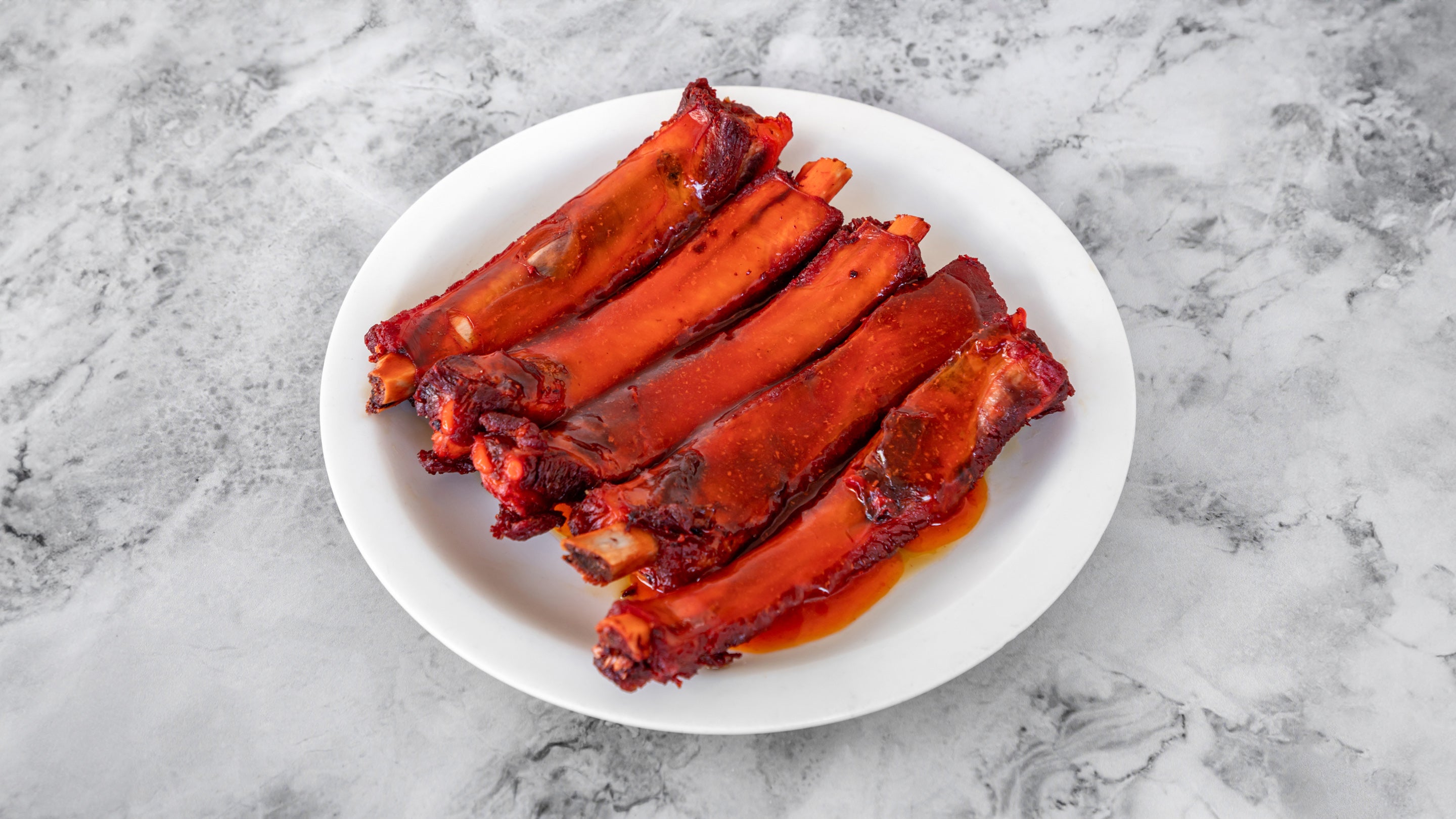 Spare Ribs with BBQ Sauce