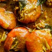 Curry Prawns