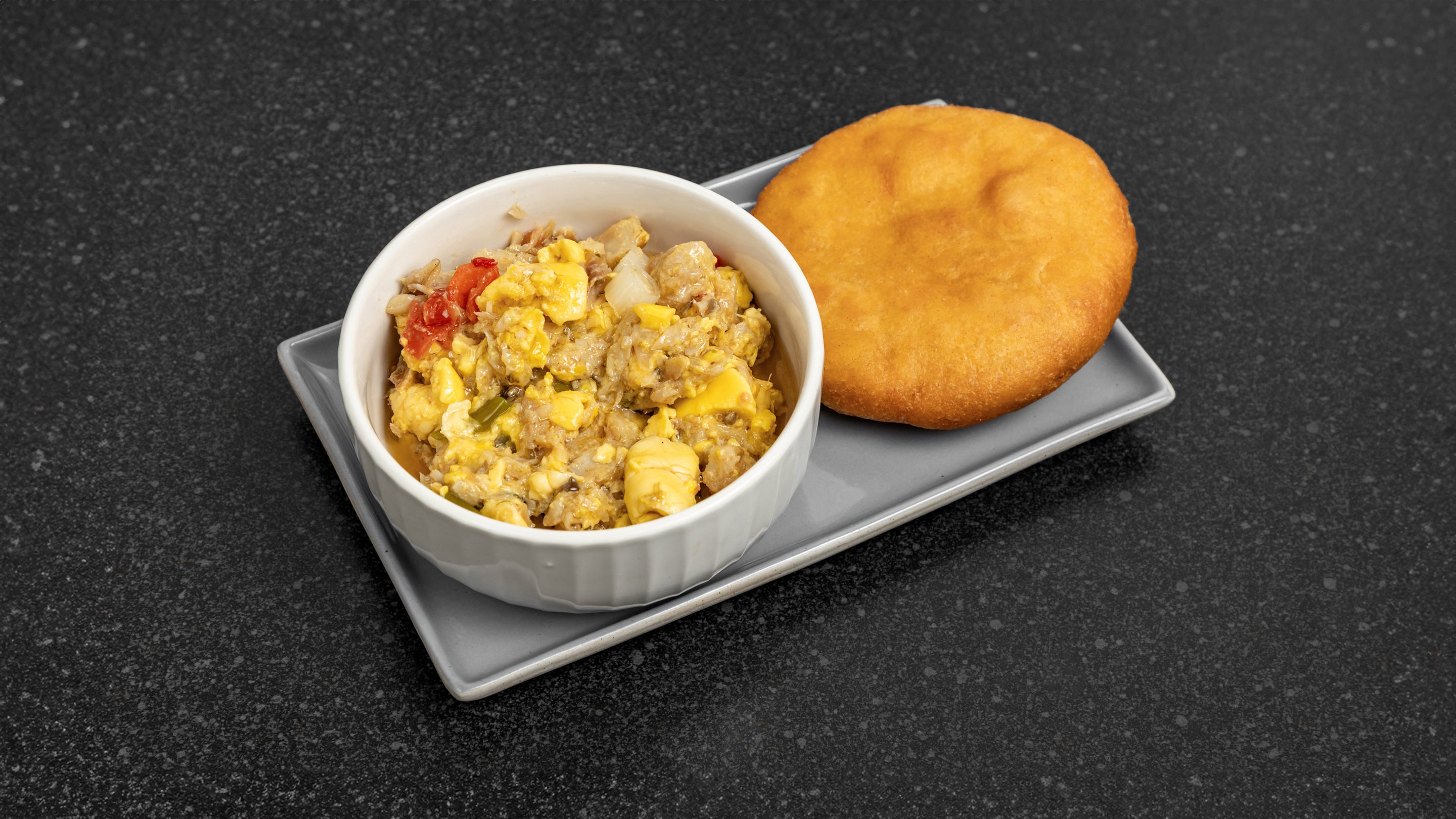 Ackee & Saltfish Dumpling