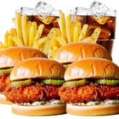 Burger Box for 4