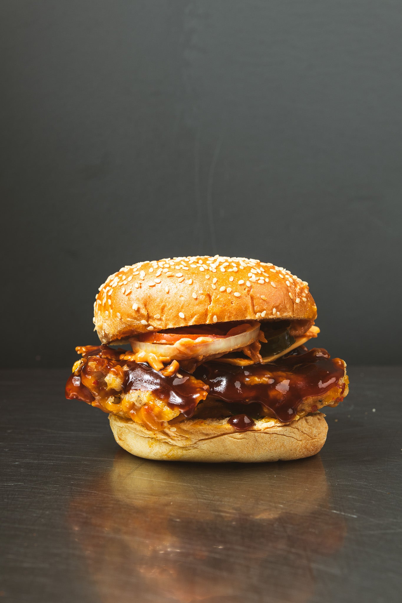 Smokey BBQ Chicken Burger