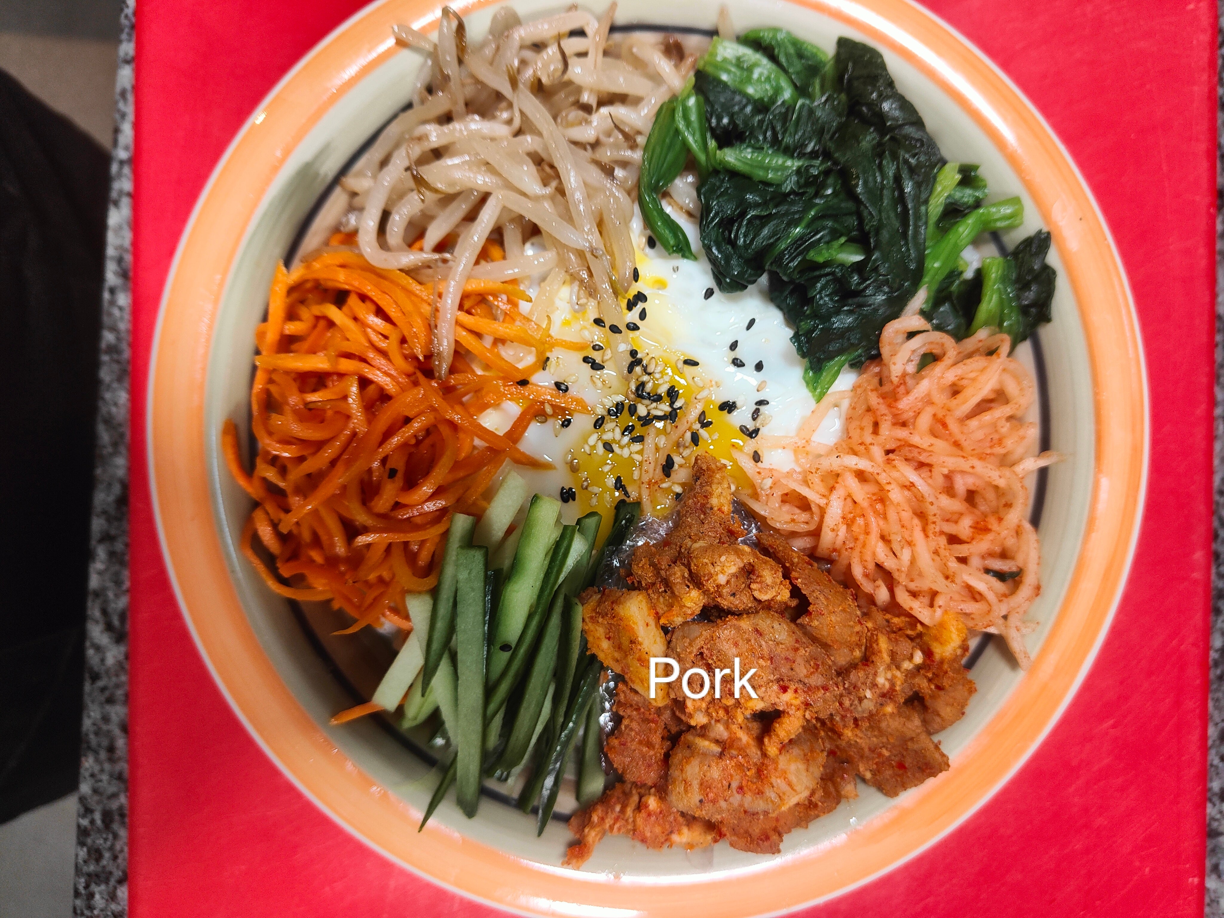 Spicy Pork Bibimbap