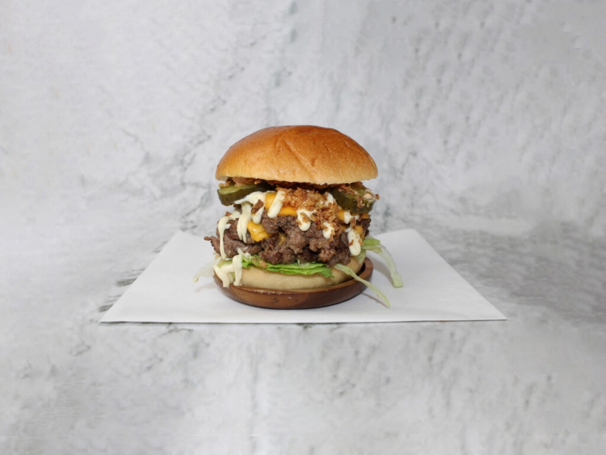 Double Truffle Mayo Beef Burger