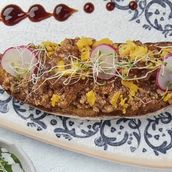 BBQ Tofu Toast