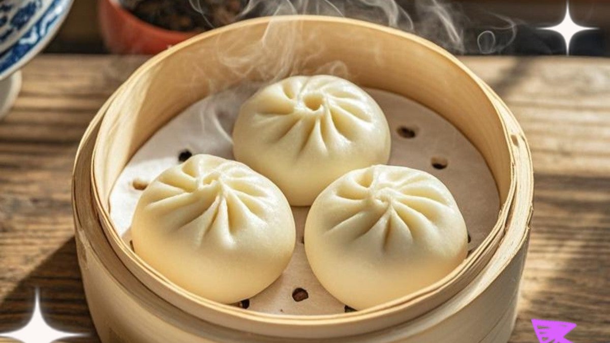 Pork Steamed Buns 鲜肉蒸包 2 pcs