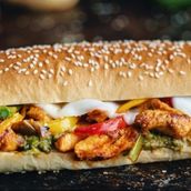 CHICKEN FAJITA SANDWICH