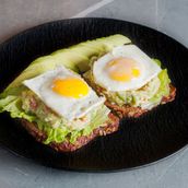 Avocado Toast With Egg