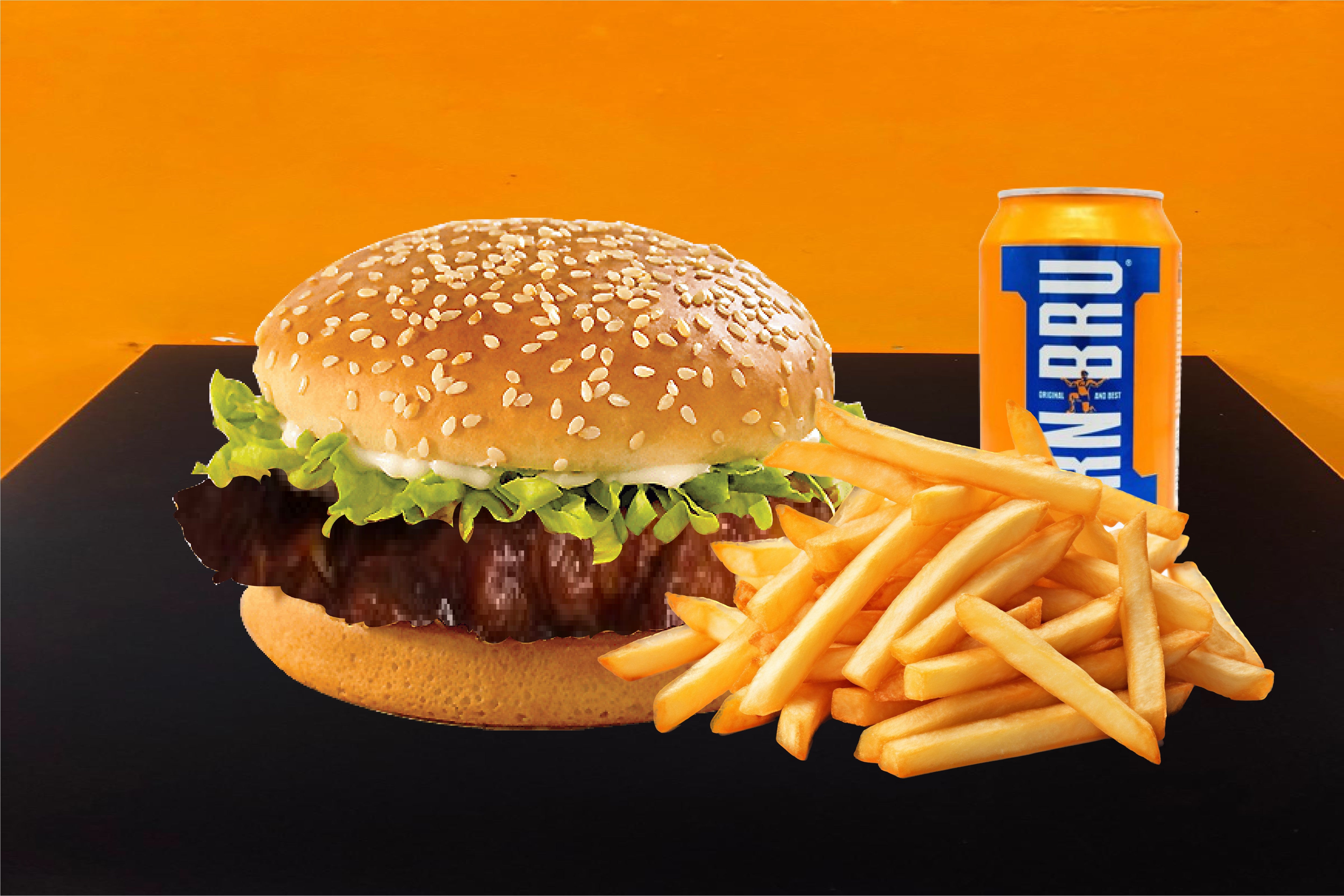 BBQ Burger Meal