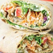 Avocado Chicken Wrap