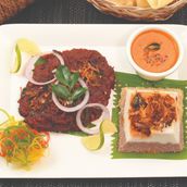 Poricha Meenum with Puttum