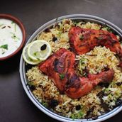 Tandoori Chicken Biryani