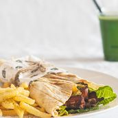 Tikka Wrap Combo Sandwich