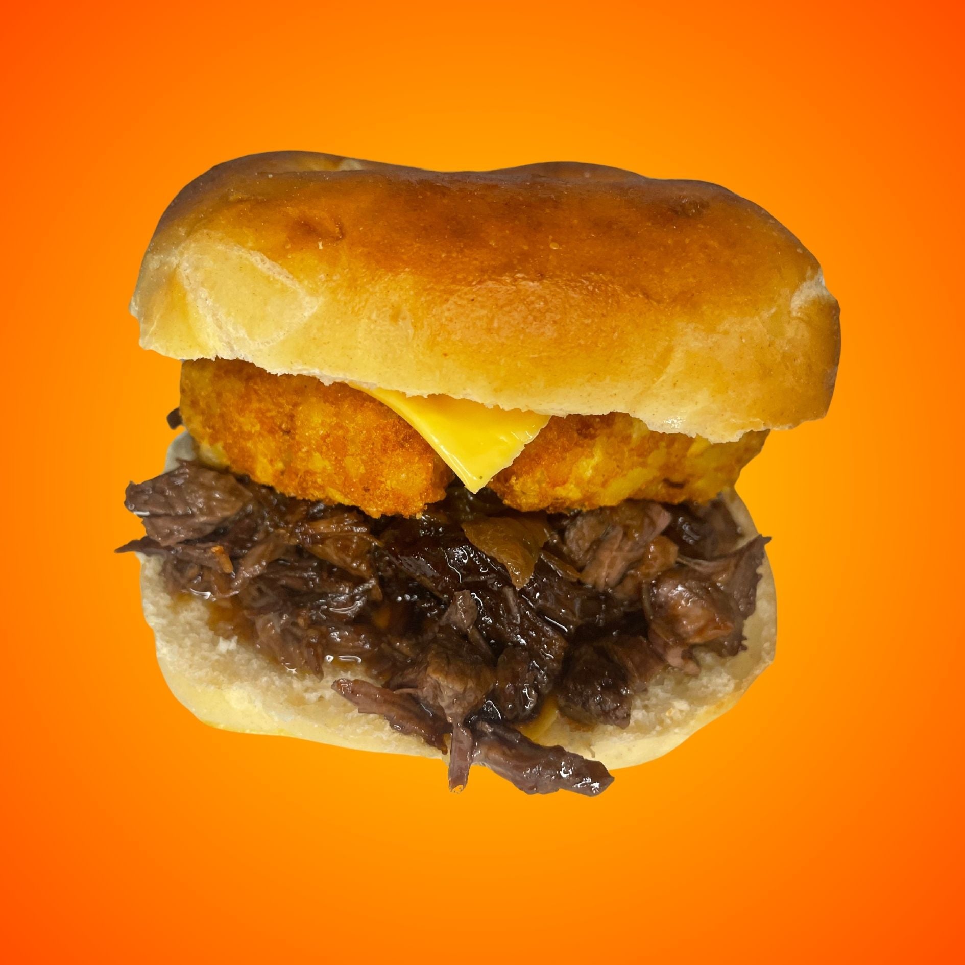 Honey BBQ Beef Bagel