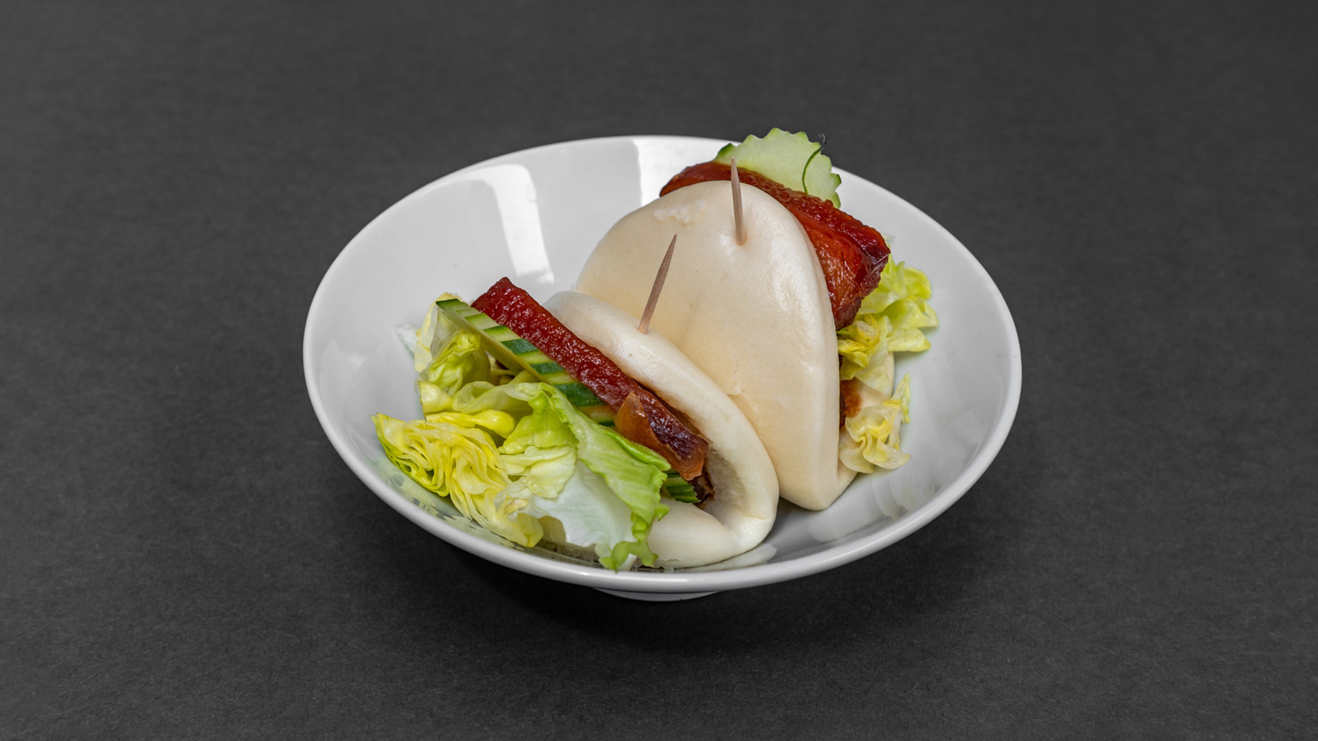 Sticky Pork Belly Bao Buns