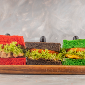 Toasted Sliders Beef Burger