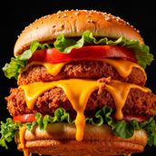 Chicken Double Burger