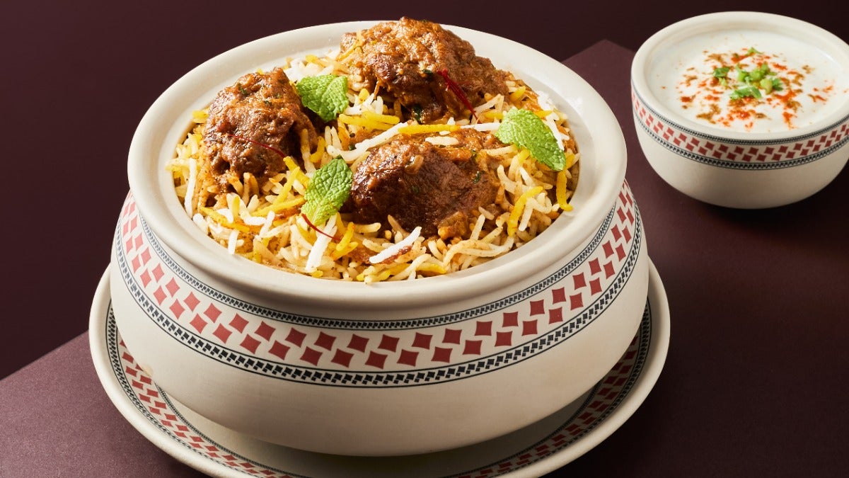 Hyderabadi Lamb Dum Biryani