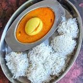 Idiyappam Egg Gravy