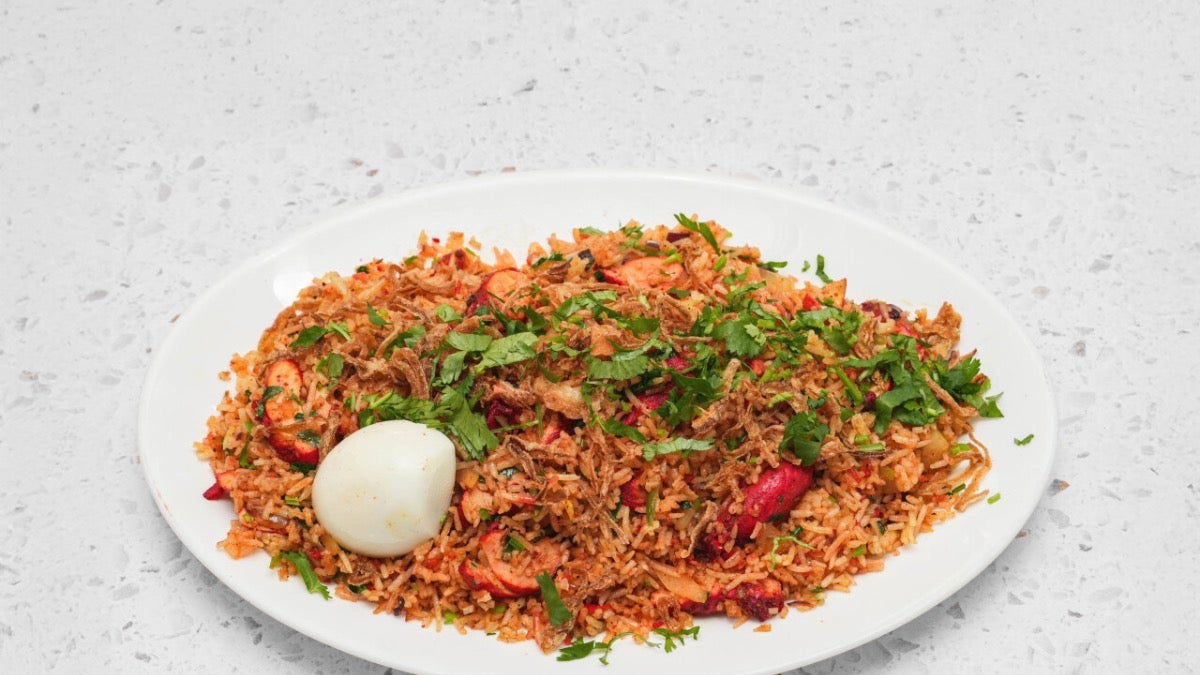 Chicken Biryani with Daal or Veg