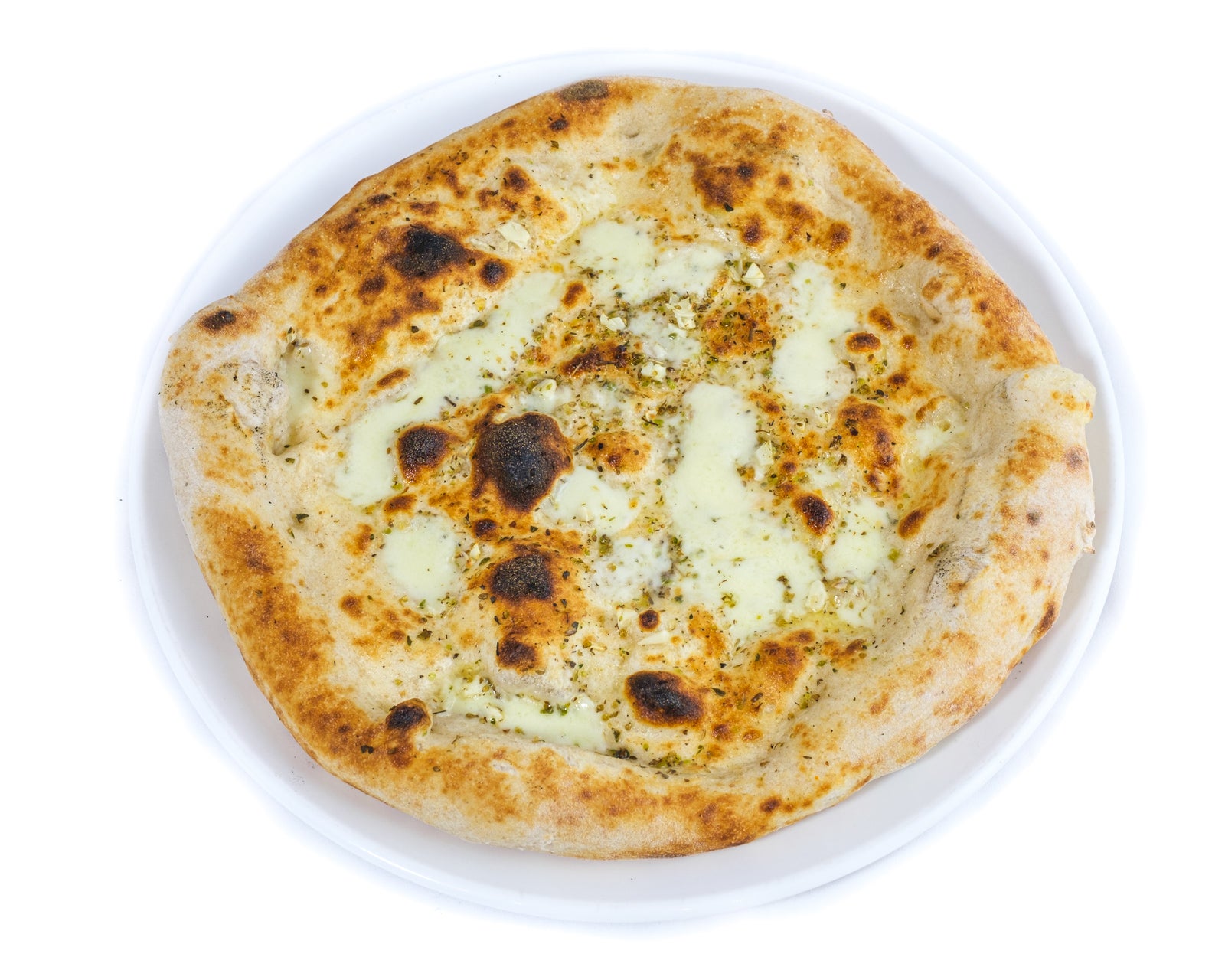Garlic Focaccia with mozzarella