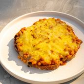 Cheese Beans on Toast