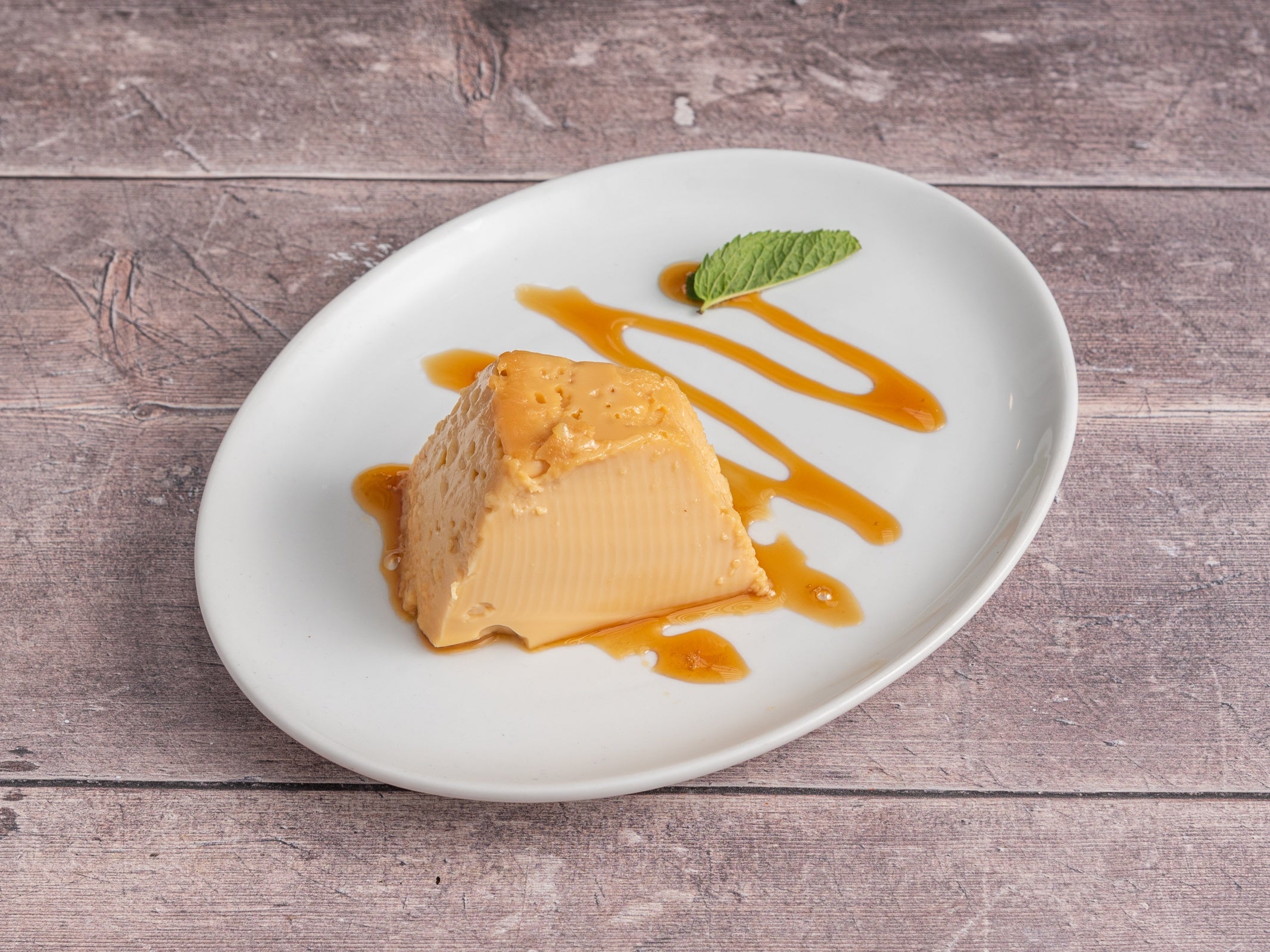Caramel Flan Slice (Pudim de Leite Condensado)